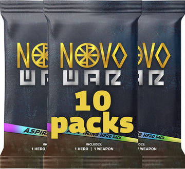 10 NOVO WAR Aspiring Hero Packs