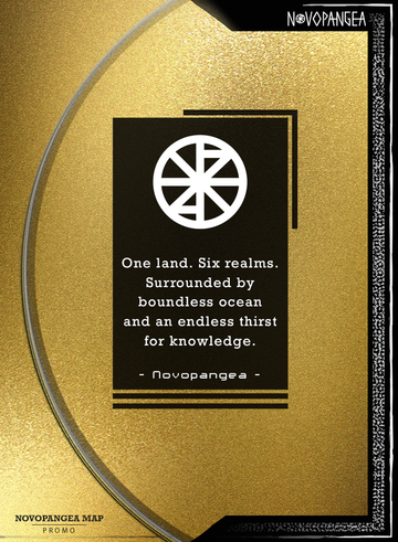 #1 Novopangea Map Gold Card